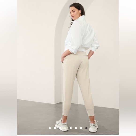 Athleta Gray Track Pants Relaxed Fit Joggers - Picture 13 of 14